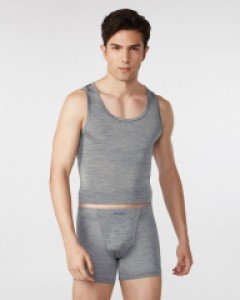 [110] JHDSX326 제임스딘 쿨 냉감 인견 남자 민소매 나시 런닝 드로즈 사각 팬티 세트