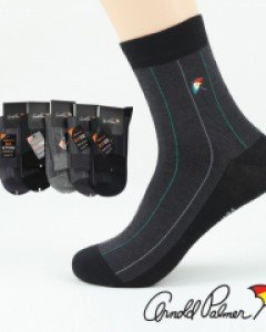 AP5508 아놀드파마 링글 봉조 남자 중목 정장 양말 5족