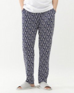 [쿨쿨웨어] WEP9026-1 쿨 냉감 여자 여름 9부 홈웨어 잠옷 바지 파자마 하의