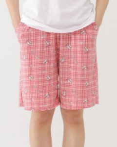 [쿨쿨웨어] WEP5005-3 쿨 냉감 여자 여름 5부 홈웨어 잠옷 바지 파자마 하의