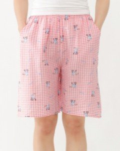 [쿨쿨웨어] WEP5019-1 쿨 냉감 인견 여자 여름 5부 홈웨어 잠옷 바지 파자마 하의