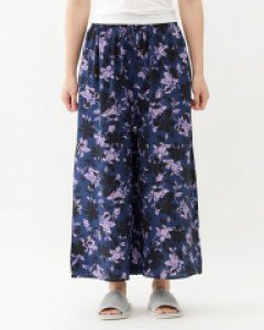 [쿨쿨웨어] WEP8001-5 쿨 냉감 인견 여자 여름 8부 홈웨어 잠옷 바지 파자마 하의