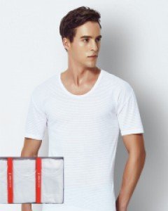 JHMRY004 제임스딘 국산 순면 변화직 남자 베이직 반팔 티셔츠 런닝 3매입 세트