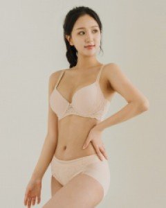 PBR7137VS 판도라by비비안 D E F G 컵 타공 몰드 와이어 빅사이즈 풀컵 브라 노라인 세미 맥시 팬티 세트