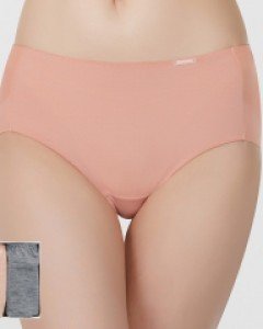 JHWPY061 제임스딘 여자 맥시 노라인 삼각 헴팬티 2매입 세트