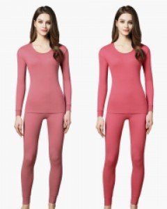 DCS5022 BYC 순면 양면 여자 겨울 긴팔 내의 내복 세트