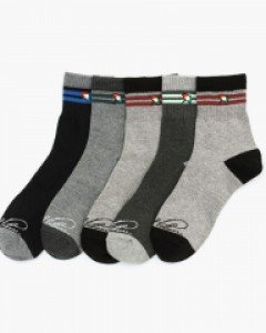 AP5627 아놀드파마 국산 캐주얼 링글 남자 뒤틀림 방지 중목 양말 5족