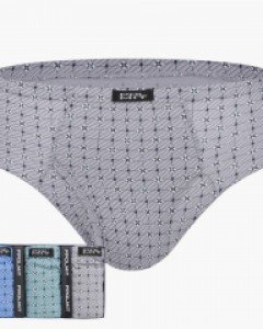 PMP163 폴밋 국산 순면 실켓 남자 맥시 삼각 팬티 3매입 세트