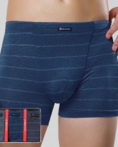 JHMDZZ04 제임스딘 자카드 변화직 스판 남자 드로즈 사각 팬티 3매입 세트