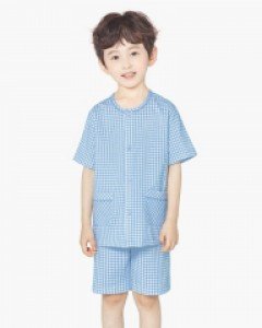 [70/75/80] NSG0007 BYC 시어서커 남아동 반팔 여름 홈웨어 잠옷 상하 세트