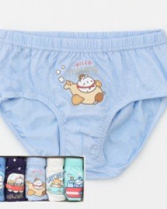 몰랑 순면 남아동 브리프 삼각 팬티 5매입 세트