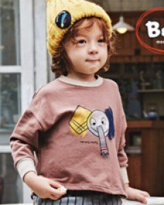 [가족긴팔티&패밀리룩]엘리펀트 맨투맨 19C05/아동복,아이옷,키즈룩