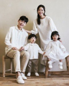 화이트엔젤 긴팔 패밀리 21C06/패밀리룩,가족사진의상