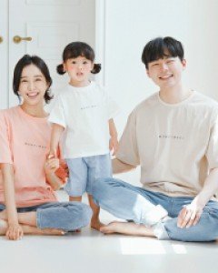 내마음 반팔 패밀리 22B04/ 패밀리룩,가족사진의상
