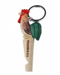 [몽키스]닭 목재휘슬 (3360)