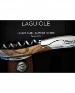 [샤또라기올]그랑 크뤼 올리브나무 와인 오프너 따개 Chateau Laguiole Grand Cru
