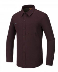 [정품][하이퍼옵스]너트 셔츠 레드브라운 밀리터리룩 긴팔셔츠 (NUT-Shirt)