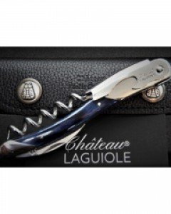 [샤또라기올]그랑 크뤼 스타미나우드 블루 와인 오프너 따개 Chateau Laguiole Grand Cru