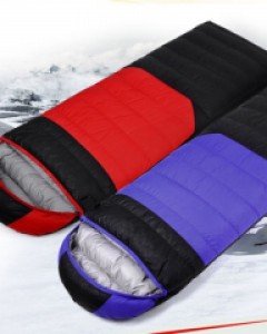 [MS]동계형 사각 오리털 침낭 1800g 2개확장형