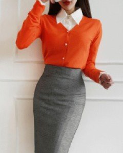 로이즈 하이웨스트 정장스커트▨리미티드 20%▨