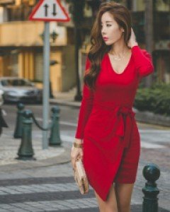 스테디 가격인하랩 언발 원피스 [ts5073d]