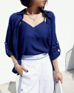 플랜 나시세트 셔츠