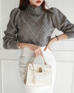 모아 진주 니트  ▨리미티드 15%▨