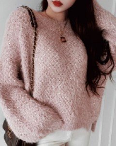 베이슨 펄 니트