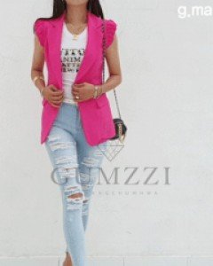 래리 프릴 민소매자켓 ⓟ     ▨리미티드 30%▨