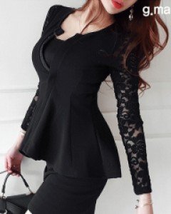 모어 레이스 투피스 세트 ⓟ ▨리미티드 15%▨