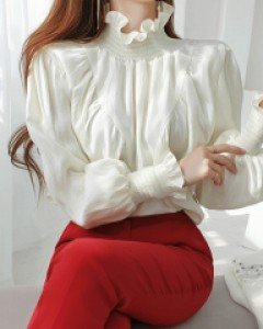 리즈 펄 스모크 블라우스 ▨리미티드 15%▨