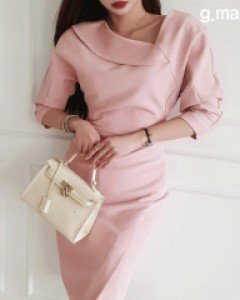 에끌 셔링 원피스 ⓟ  ▨리미티드 50%▨