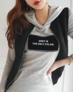 덤블링 배색 조끼