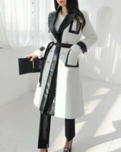 웡카 레더 퍼코트(허리끈SET) ▨리미티드 10%▨