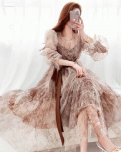 마리 샤 원피스(벨트SET)