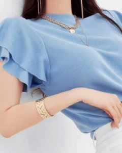 로지 날개 러플 니트▨리미티드 20%▨