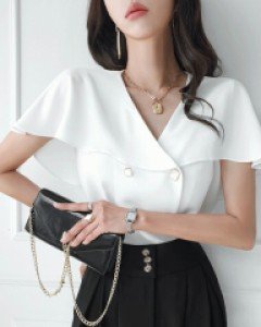 이리나 케이프 블라우스  ▨리미티드 20%▨