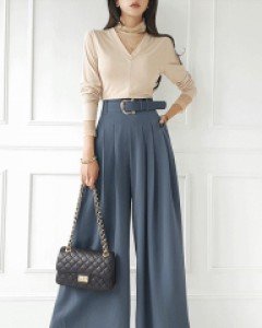 첼레 벨트 주름 슬랙스 (벨트SET) ▨리미티드 15%▨