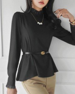 티파니 프릴 블라우스 ▨리미티드 10%▨