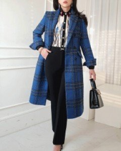 시슬 체크 코트 ▨리미티드 20%▨