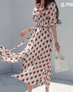 유주 스트랩 롱 원피스 ⓟ ▨리미티드 30%▨