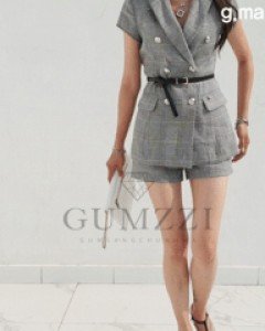 스텔라 쿨 글렌체크 정장세트 ⓟ ▨리미티드 10%▨