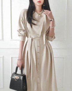 르렌 트렌치 원피스▨리미티드 20%▨