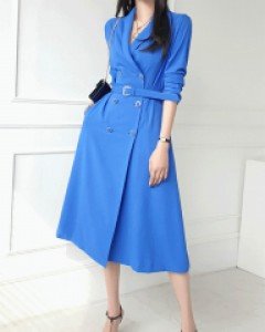 미유 롱 원피스 (벨트SET)