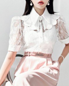 티니 진주 시스루 블라우스▨리미티드 30%▨