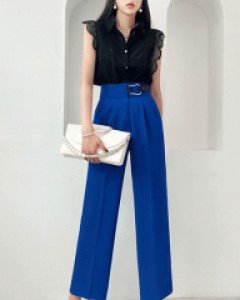 쿨 프린스 장식 슬랙스