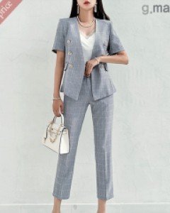 체플 노카라 체크 투피스 세트ⓟ ▨리미티드 30%▨