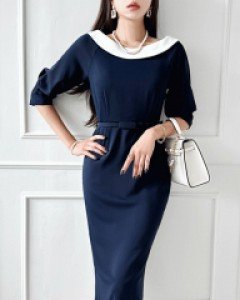 코스코 원피스 (벨트SET)