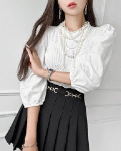 플로 퍼프 니트