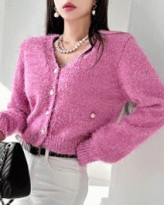 유니 날개 가디건